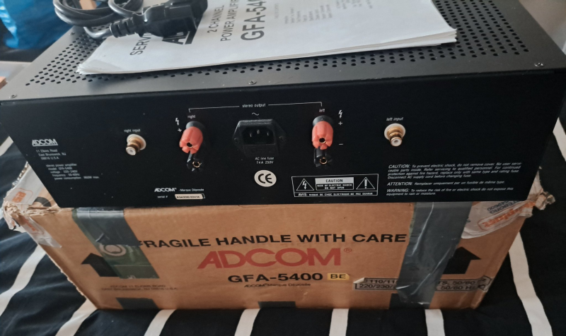 ADCOM GFA5400 ADCOM GFA5400 - Bild 3 av 3