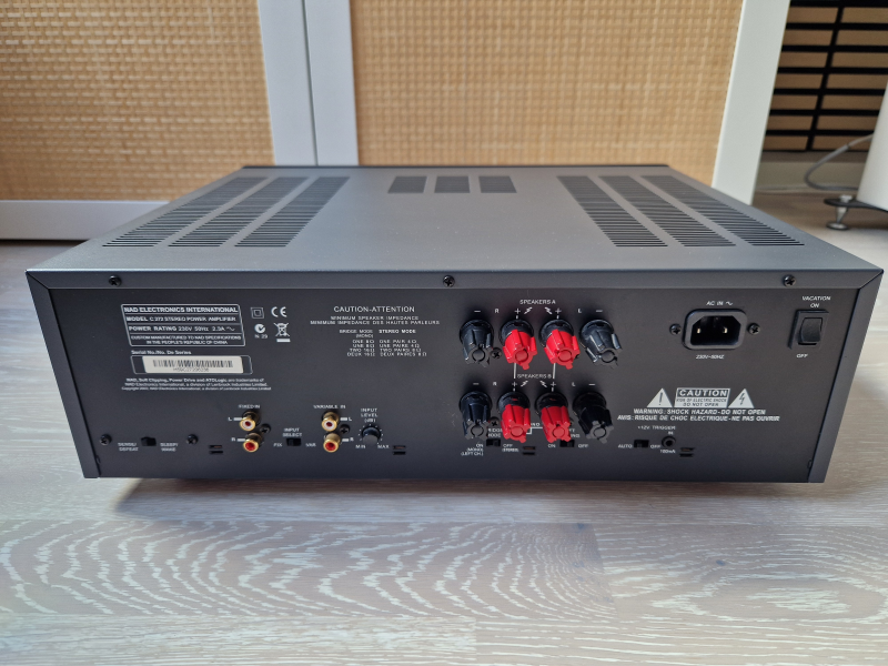 NAD C272 Stereo Slutsteg – Mycket fint skick - Bild 4 av 6