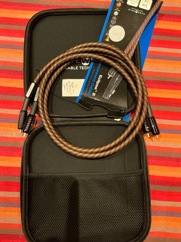 Wireworld Eclipse 8, RCA 1 m Wireworld Eclipse 8, RCA 1 m - Bild 3 av 3