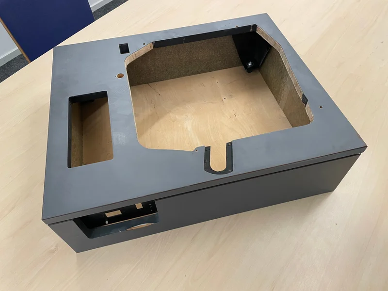 Specialtillverkad "Plint" till Thorens TD 124  - Bild 7 av 7