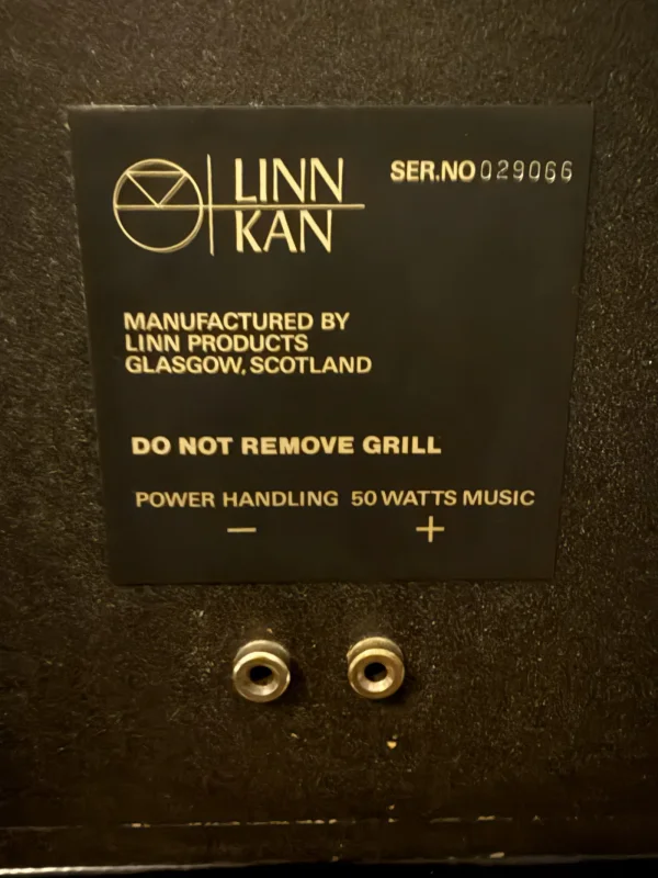 Linn KAN mk1 – Klassiska högtalare med fantastisk musikalitet Linn KAN mk1 – Klassiska högtalare med fantastisk musikalitet - Bild 3 av 3