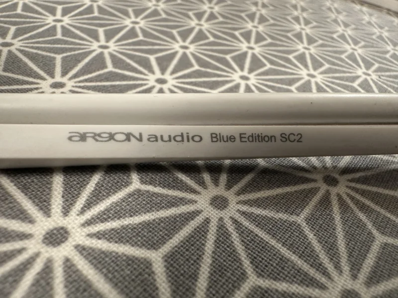 Argon Blue Edition SC2 h&ouml;gtalarkabel - Bild 3 av 3