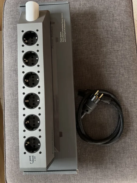 iFI Power Station med Transparent n&auml;tkabel 1 meter - Bild 2 av 2