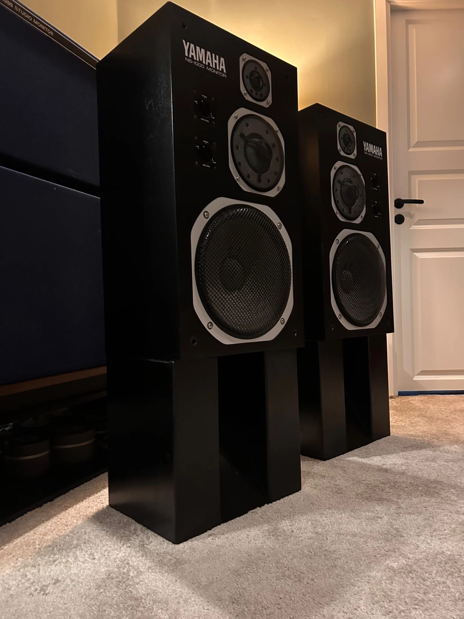Yamaha NS-1000 Monitor &ndash; Klassiska hifi-legendarer med stativ - Bild 2 av 8