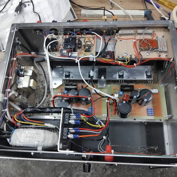   Nelson Pass klass A slutsteg.DIY. - Bild 5 av 6