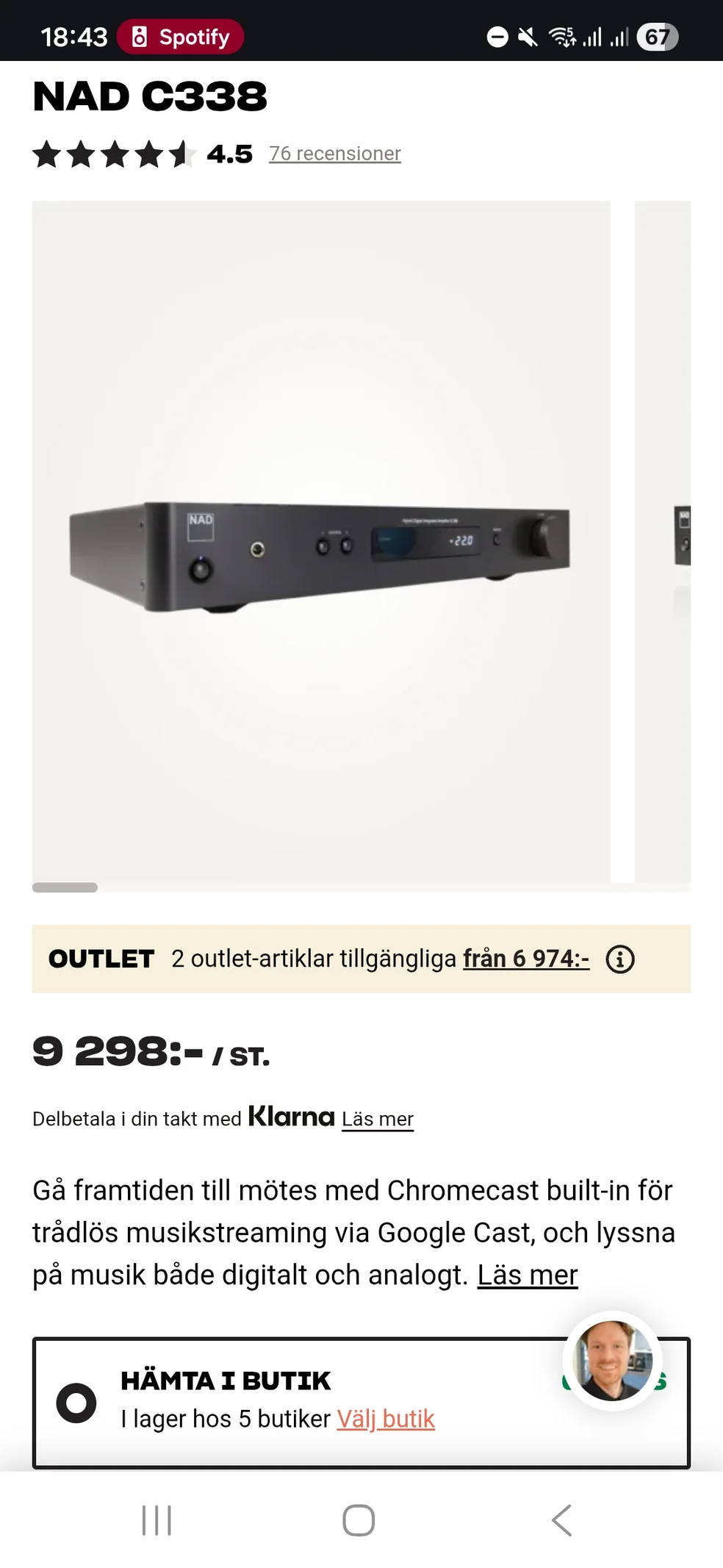 Nad C338