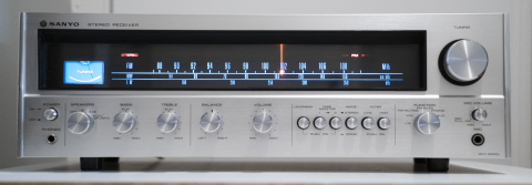 Sanyo DCX-4000L AM/FM Stereo Receiver (1974-76)