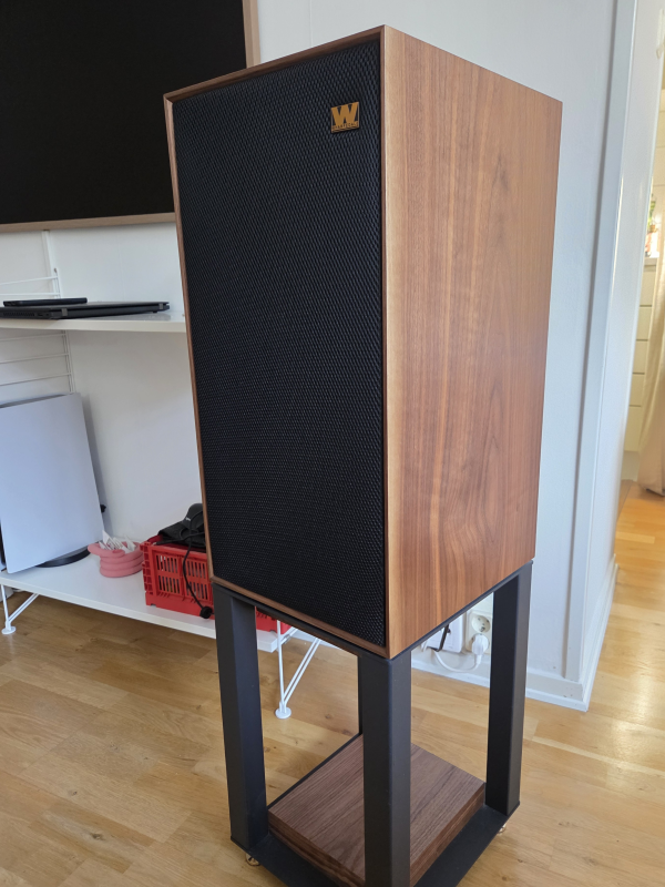 Wharfedale linton 85th - inkl stativ (valnöt) - Bild 2 av 3