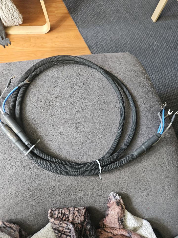Jps superconductor + högtalare kabel. 