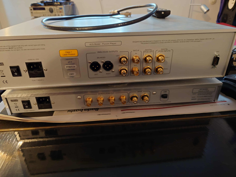 DCs Puccini DAC/CD/SACD + U-clock DCs Puccini DAC/CD/SACD + U-clock - Bild 2 av 2
