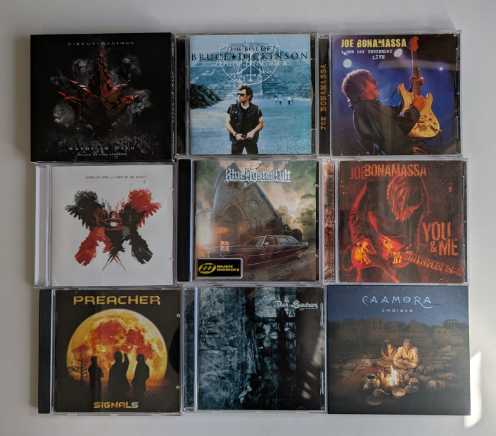 Div rock / prog rock CD 30:- st