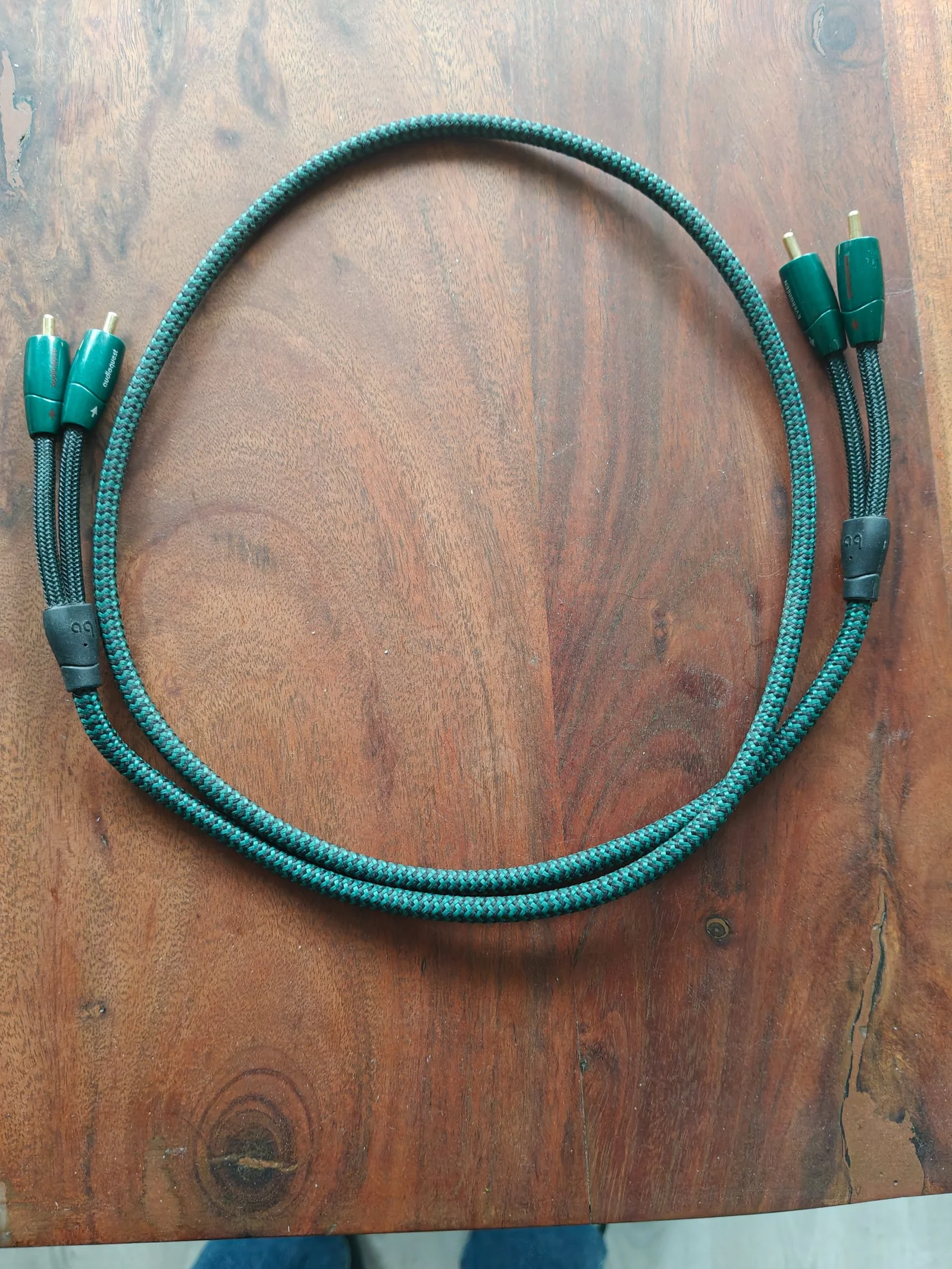 Audioquest Evergreen RCA 1 m. Audioquest Evergreen RCA 1 m. - Bild 1 av 1