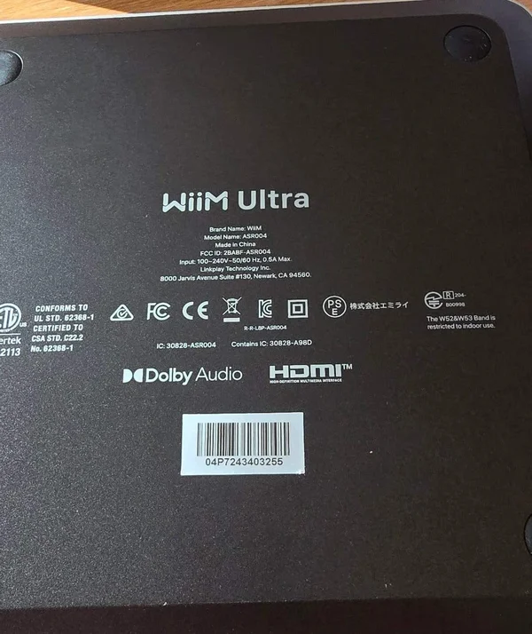 Wiim Ultra f&ouml;rsteg / DAC / streamer i nyskick - Bild 2 av 7