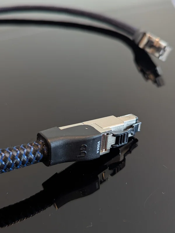 AudioQuest Vodka RJ/E Ethernet-kabel 0.75 m.  - Image 3 of 3