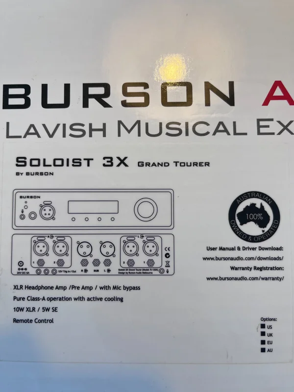 Burson Soloist 3X Grand Tourer - Bild 2 av 7