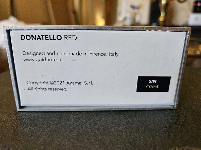 Gold Note Donatello Red - Bild 6 av 6