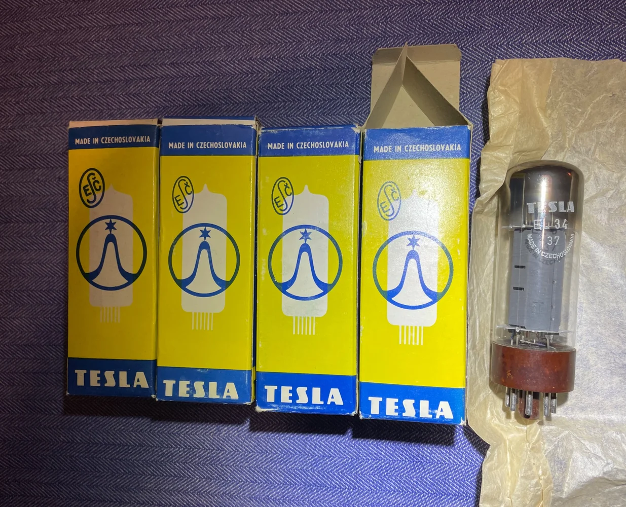 Tesla EL34 NOS/NIB - Bild 1 av 1