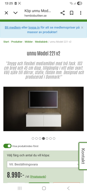 Tvbänk - Bild 1 av 4