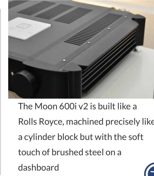 SimAudio Moon 600i V2 Black Edition SimAudio Moon 600i V2 Black Edition - Bild 3 av 3