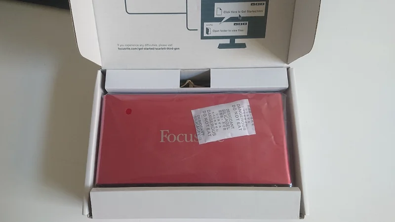 Focusrite Scarlett 2i2 3rd gen. Bra ADC/DAC för digitalisering av ...