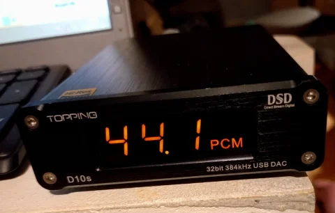 Topping D10s 32bit 384kHz USB DAC. 