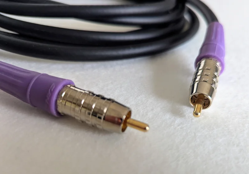 Belden LC-1 / Blue Jeans Cable RCA subwooferkabel 3m. - Bild 3 av 3