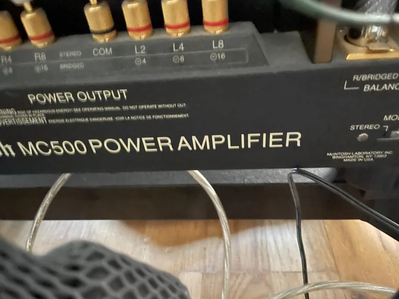 McIntosh MC 500 slutsteg 2X500 watt. - Bild 3 av 4