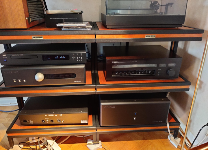 High End-anläggning – QRS, Advantage, SAT, Thoréns, m.m.
