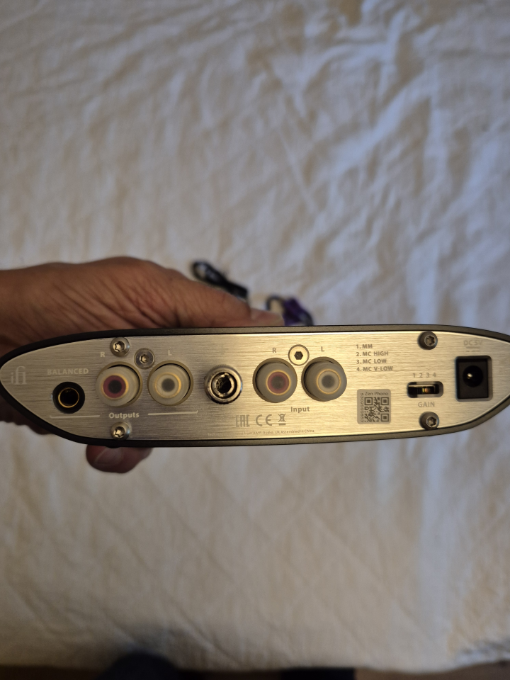 iFi Zen Phono-, RIAAsteg