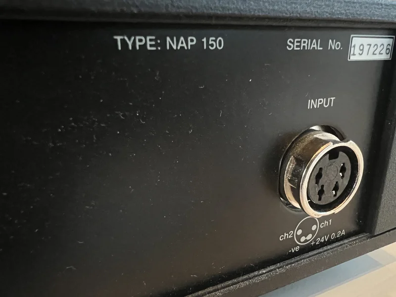 Naim NAC 112 F&ouml;rf&ouml;rst&auml;rkare och NAP 150 Slutsteg - Bild 6 av 17