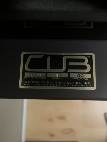 Wilson Audio Cub 1