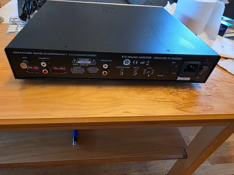 Primare R15 MM och MC Riia steg /phono f&ouml;rst&auml;rkare