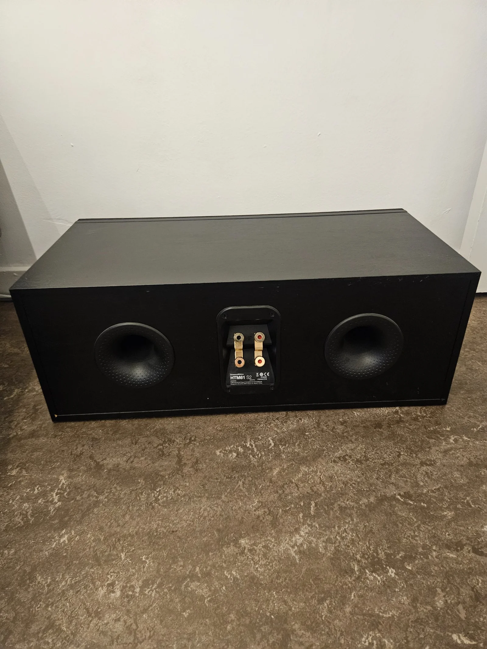 Bowers &amp; Wilkins HTM61 S2 centerh&ouml;gtalare - Bild 2 av 3