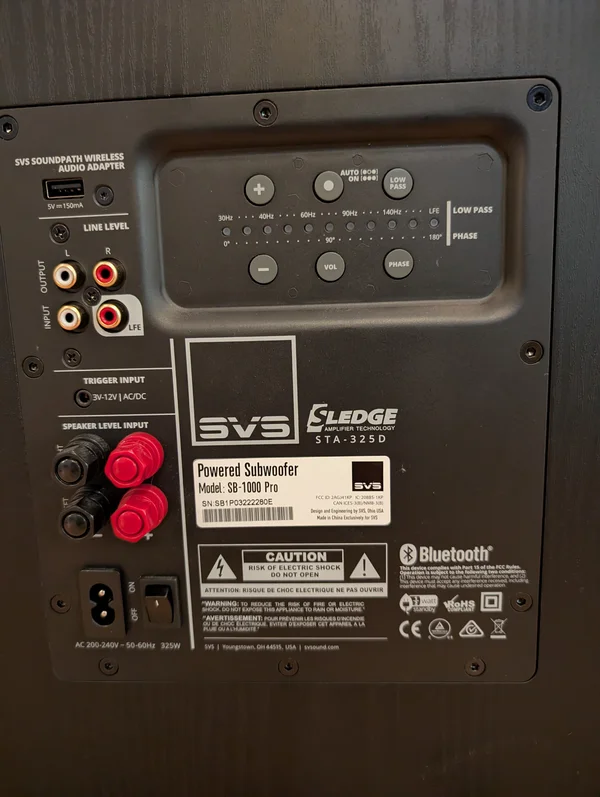 Svs sb1000 pro - Bild 2 av 2