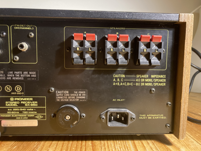 Pioneer sx-950 - Bild 10 av 11