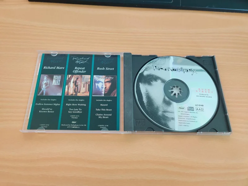Richard Marx - Rush street Richard Marx - Rush street - Bild 3 av 3