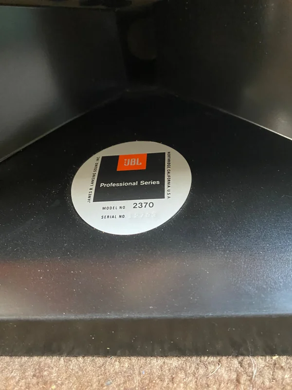 JBL horn 2370 och driver 2425 J och H - Bild 4 av 4
