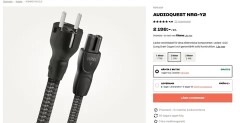 Audioquest kablar