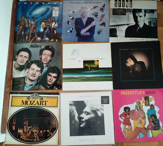 Vinylskivor s&auml;ljes i v&auml;ldigt gott skick - Bild 22 av 37