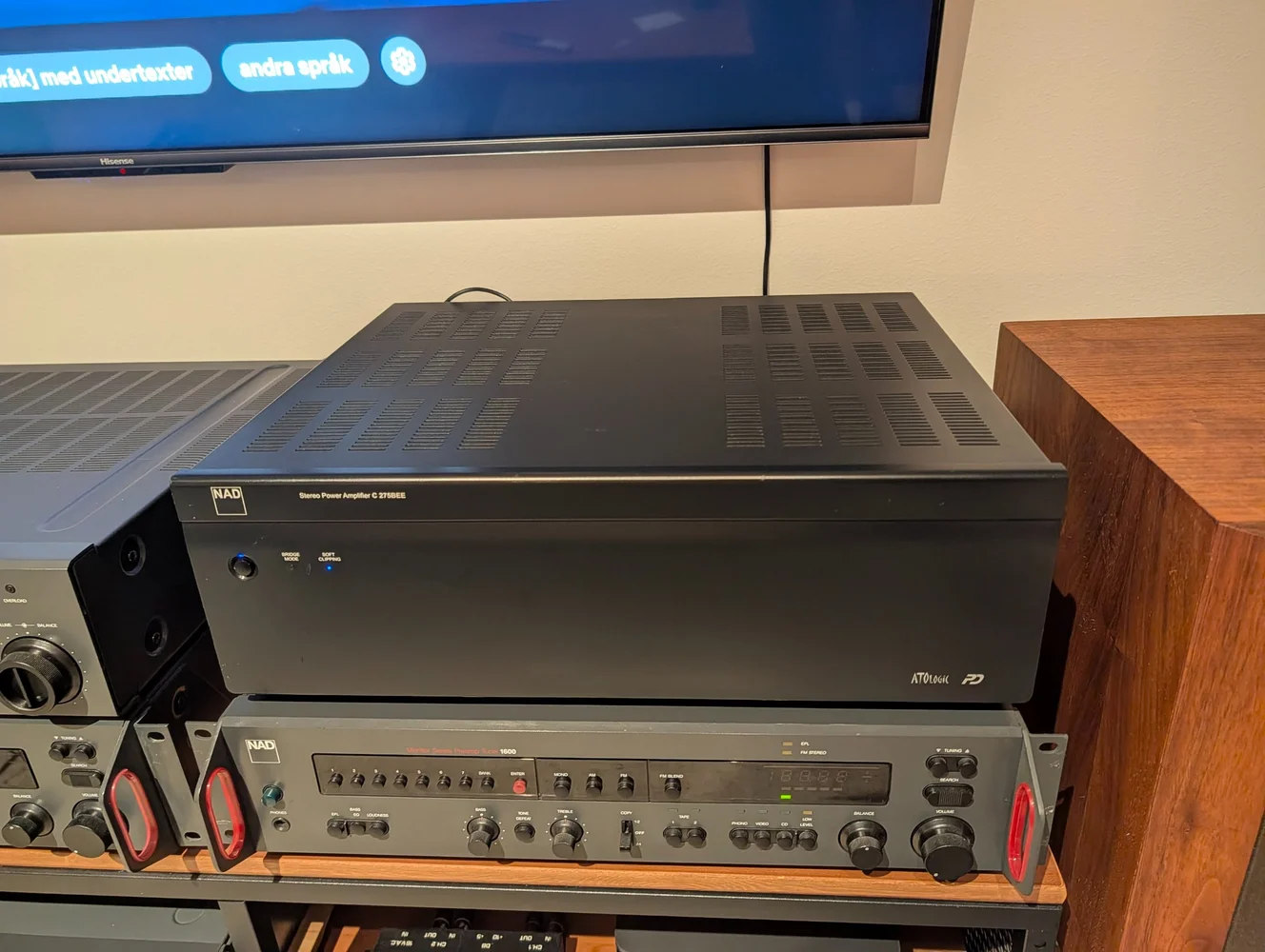 NAD C275BEE Kraftfullt slutsteg p&aring; 600W dynamiskt! - Bild 1 av 3