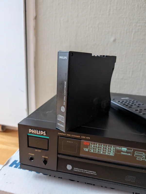 Philips cd v&auml;xlare CDC-875  - Bild 2 av 2