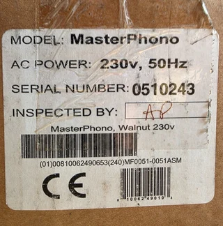 MOFI Electronics Masterphono valn&oslash;tt (70000), kj&oslash;pt januar 2026