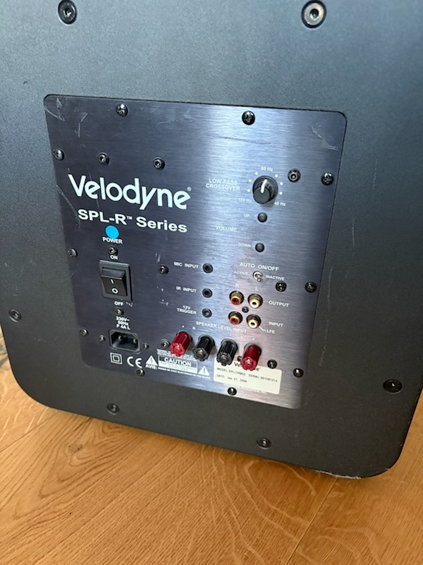 Velodyne SPL 1200 R - Bild 2 av 2