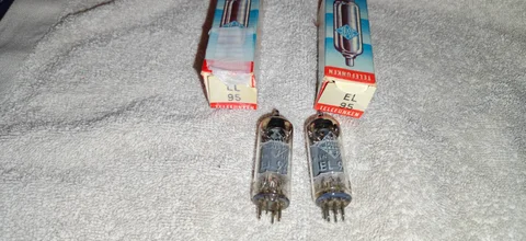  Telefunken EL 95 (NOS) matchat par!