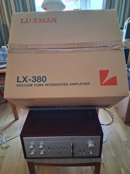 Luxman LX-380 med fjärrkontroll.  - Bild 6 av 6