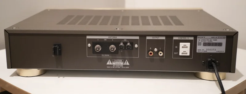 Sony ST-S770ES FM Stereo / FM-AM Tuner (1991-92) - Bild 2 av 2