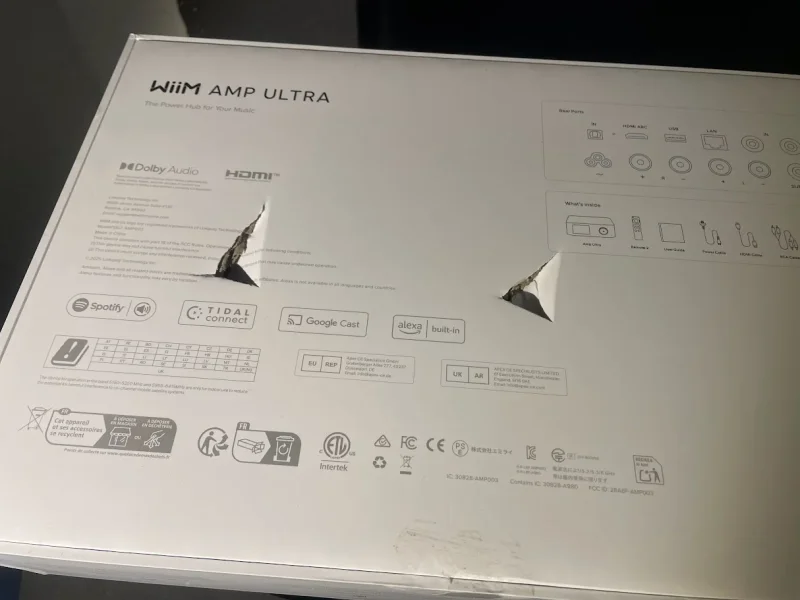 WiiM Amp Ultra 2-kanals streamer/DAC/förstärkare WiiM Amp Ultra 2-kanals streamer/DAC/förstärkare - Bild 2 av 2