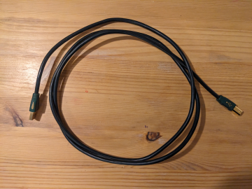 Musical Fidelity V-Link 192 med kablar