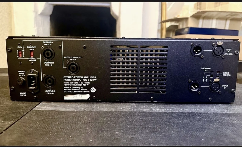 KLEIN &amp; HUMMEL SA 240 Stereo Slutsteg - Bild 2 av 3