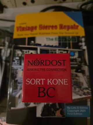 8 st Nordost Sort Kone BC (Brons/Keramik) mot Pickup, S...
